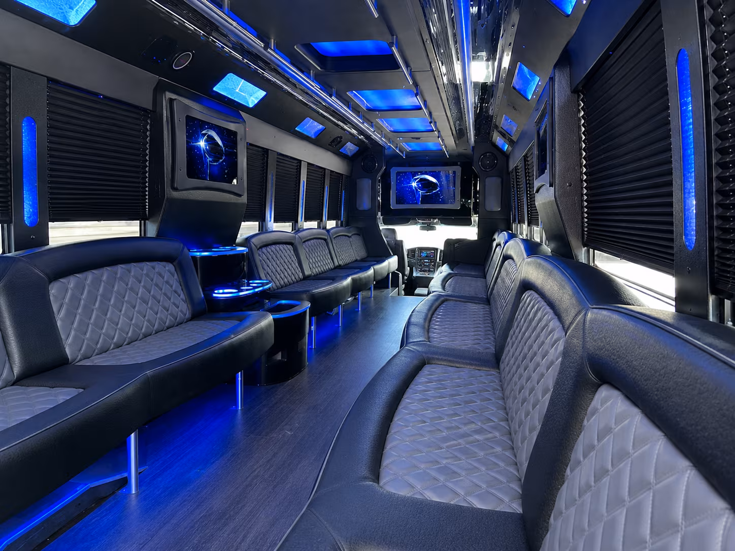 Fort Myers Bachelor & Bachelorette Transportation party bus exterior