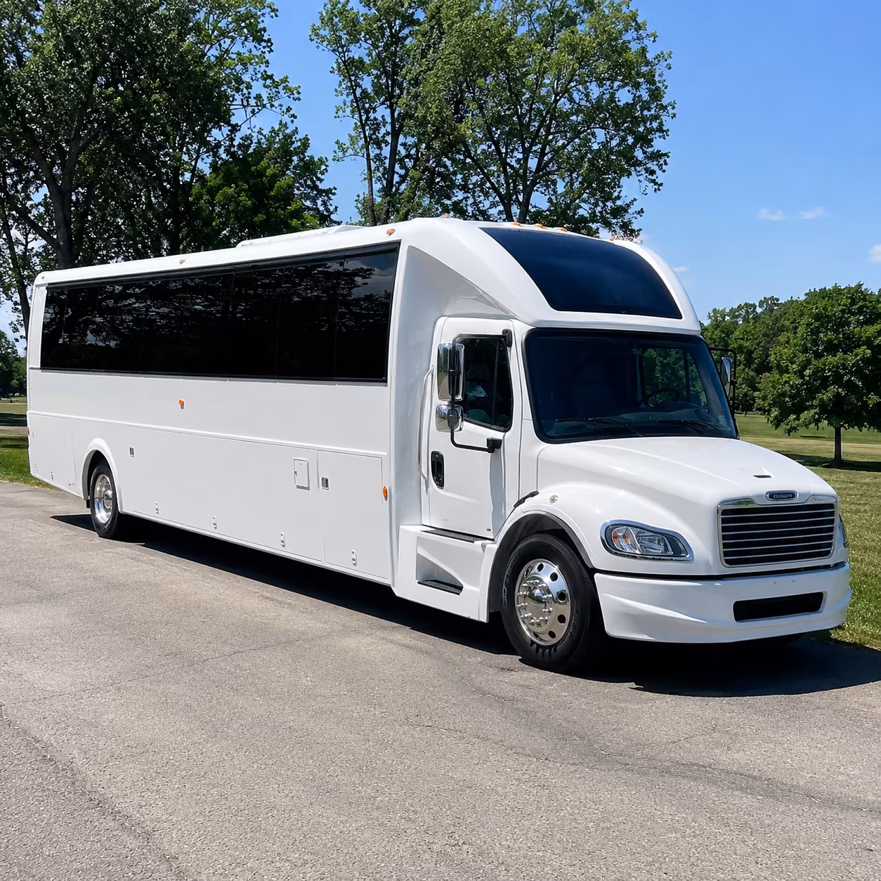 Fort Myers Bachelor & Bachelorette Transportation party bus exterior
