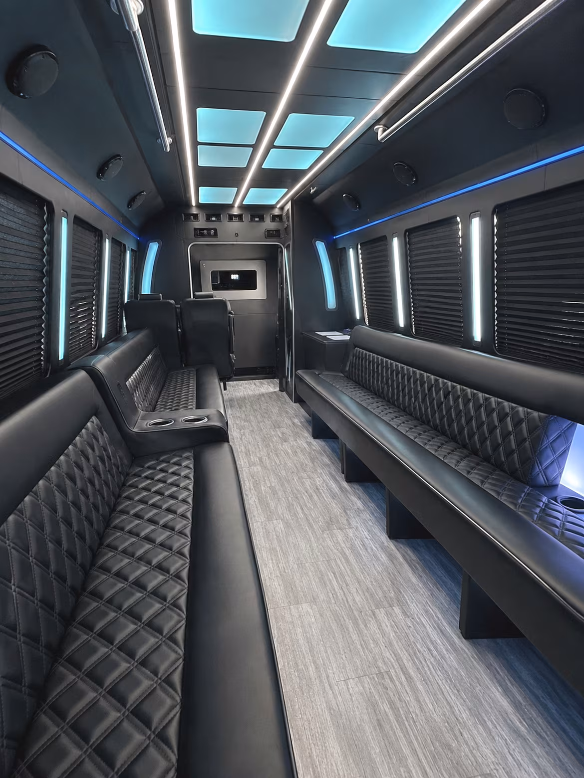 Fort Myers Concert & Music Festival Transportation party bus interior