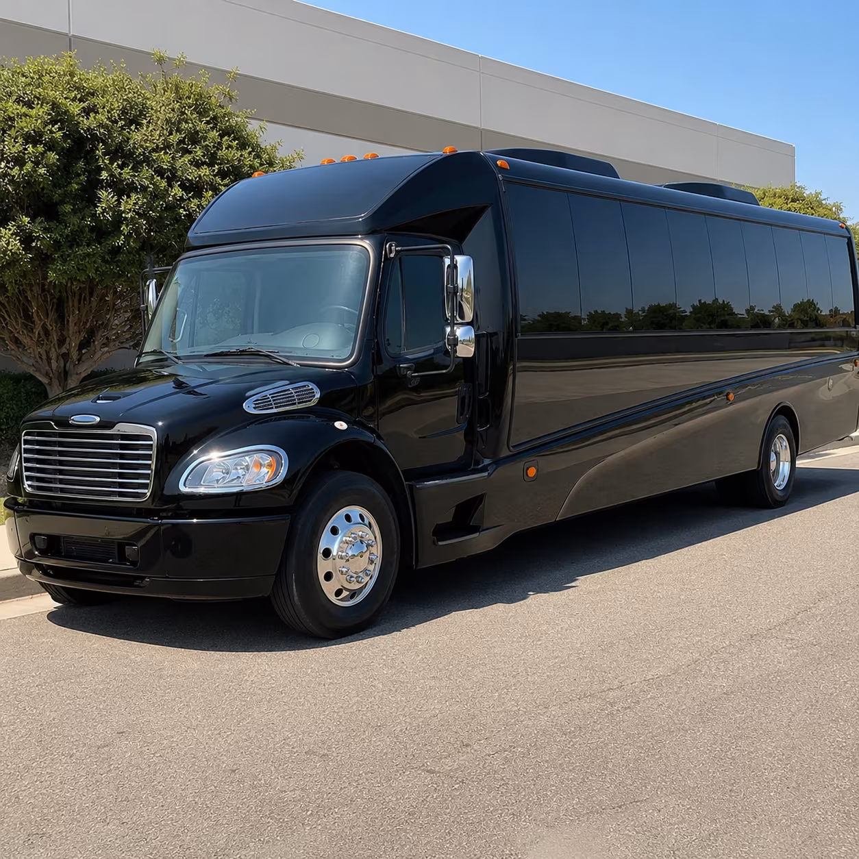 Fort Myers Corporate Transportation party bus exterior