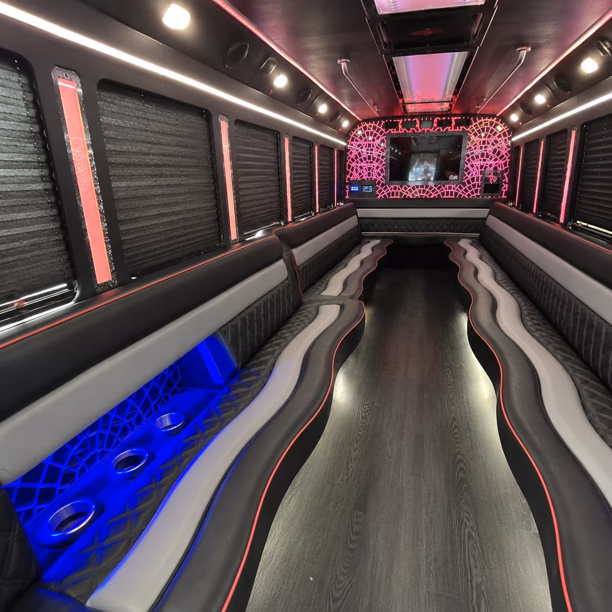 Fort Myers Sporting Event Transportation onboard seating