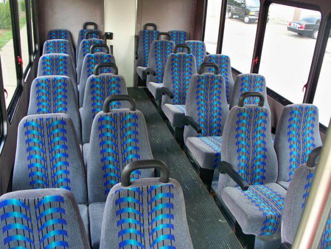 Saint Petersburg 25 Passenger Mini Bus Interior