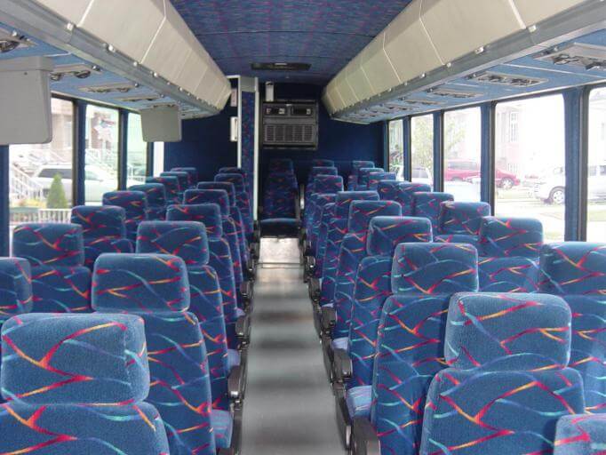 Saint Petersburg 35 Passenger Shuttle Bus Interior