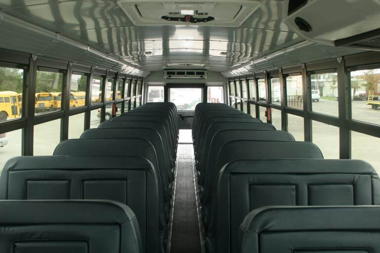 Saint Petersburg 47 Passenger School Bus Interior