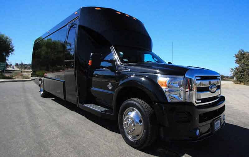 Tampa 30 Passenger Party Bus Black